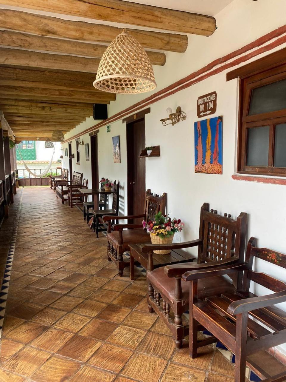 Hotel Santa Viviana Villa De Leyva Exterior photo